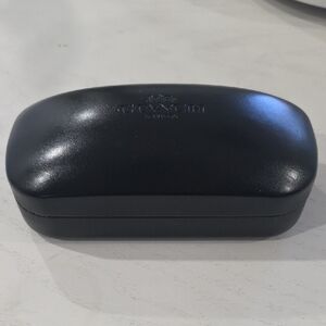 COACH Black Hard Shell Eyeglass Case